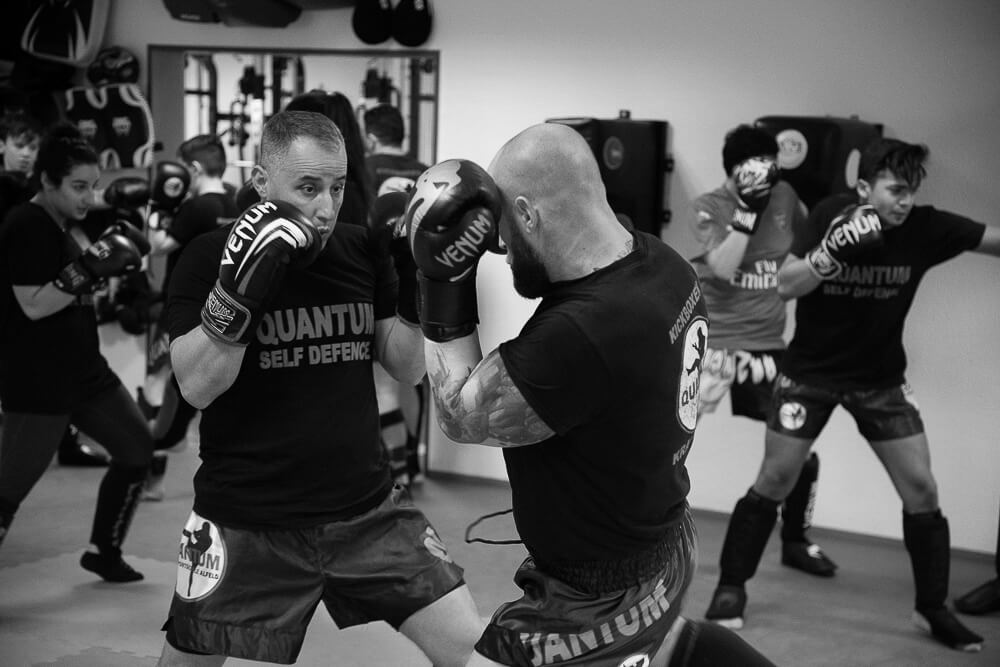 Sparring unter Anleitung